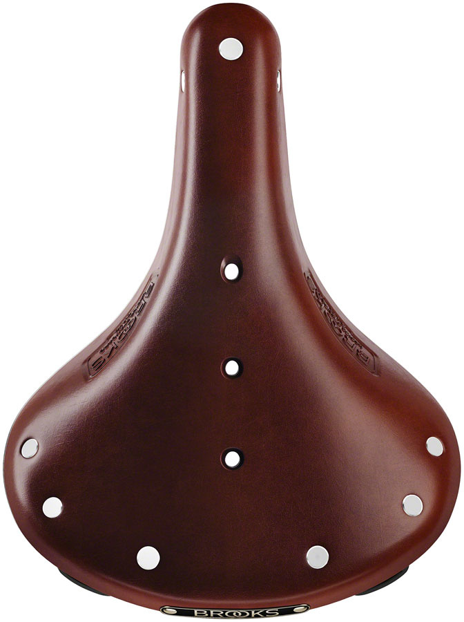 Brooks B17 Short Saddle - Steel, Antique Brown - Firehouse Bicycles