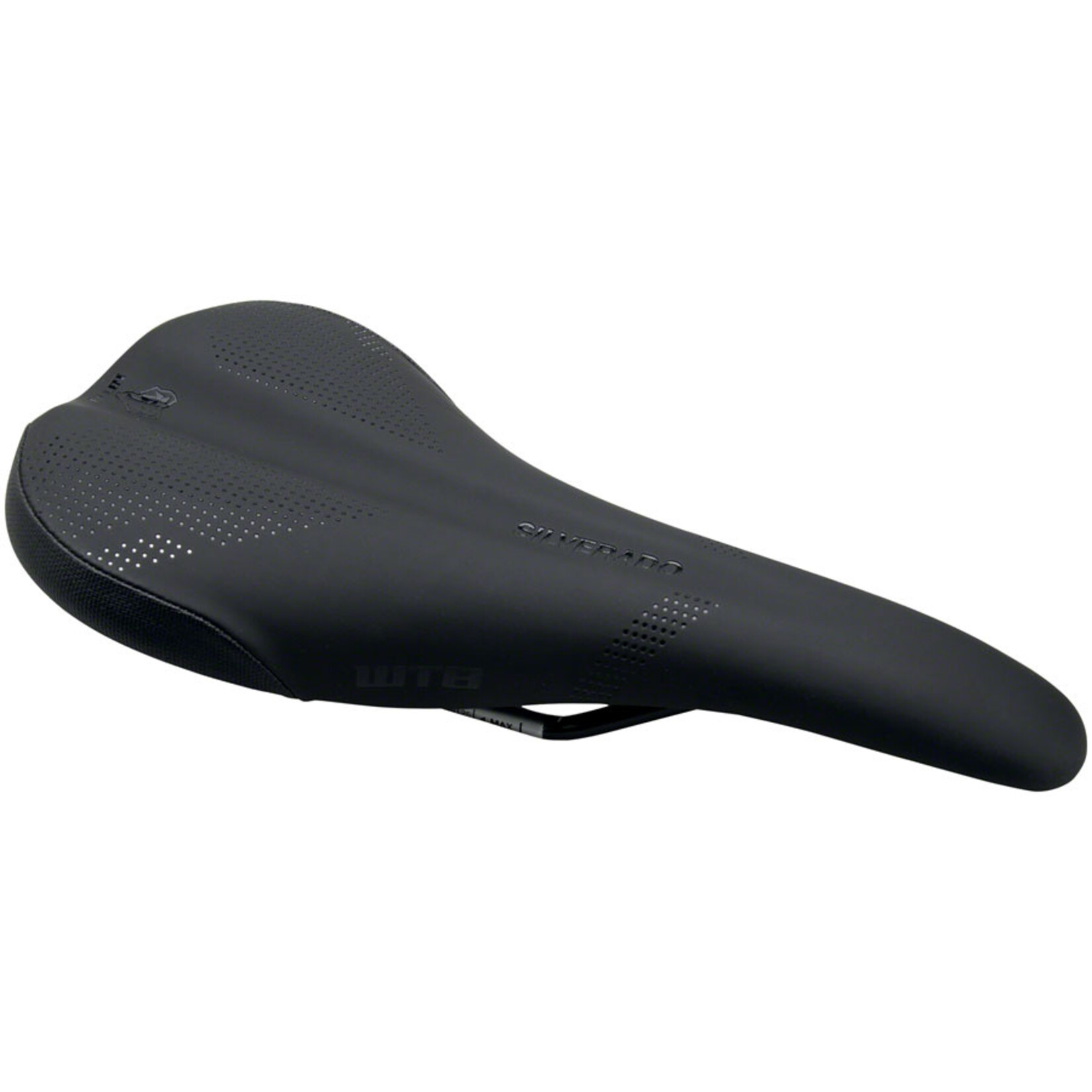 WTB WTB Silverado Saddle - Chromoly, Black, Medium