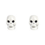 trik topz VALVE CAPS TRIKTOPZ SKULL ONLY WHITE 1pr/PK