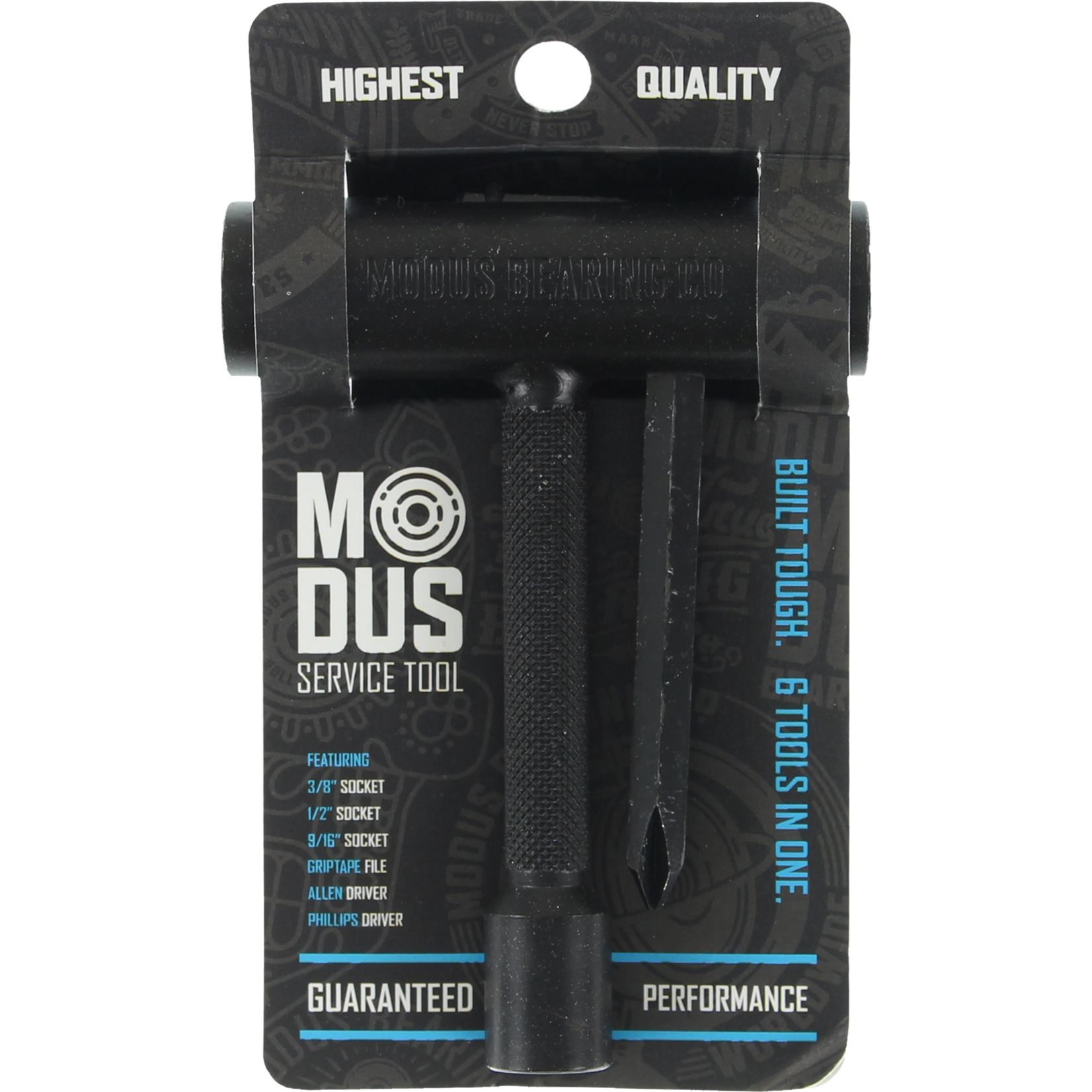 MODUS SERVICE TOOL METAL SKATE TOOL BLACK