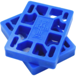 DOGTOWN 1/4" RISERS SET BLUE