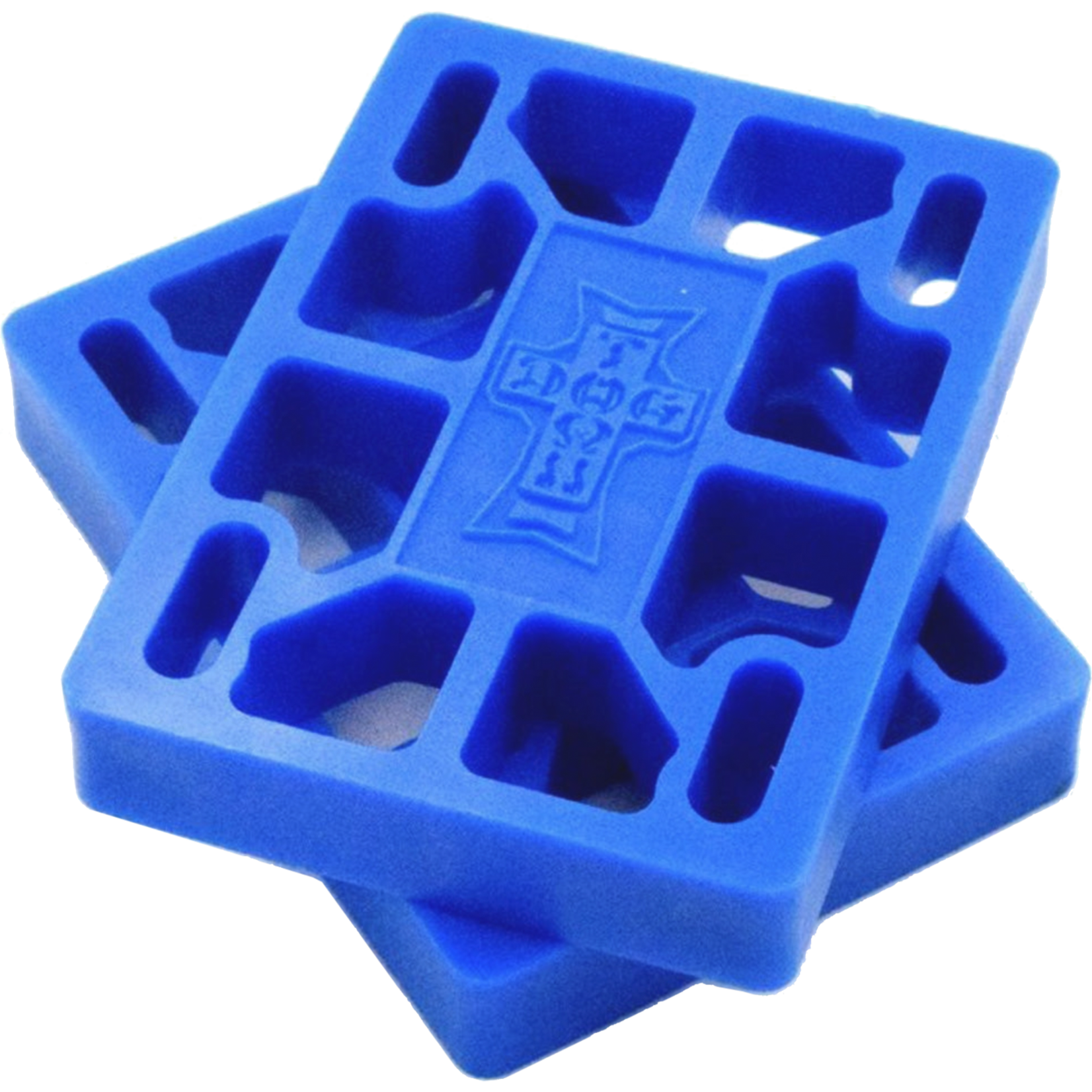 DOGTOWN 1/4" RISERS SET BLUE