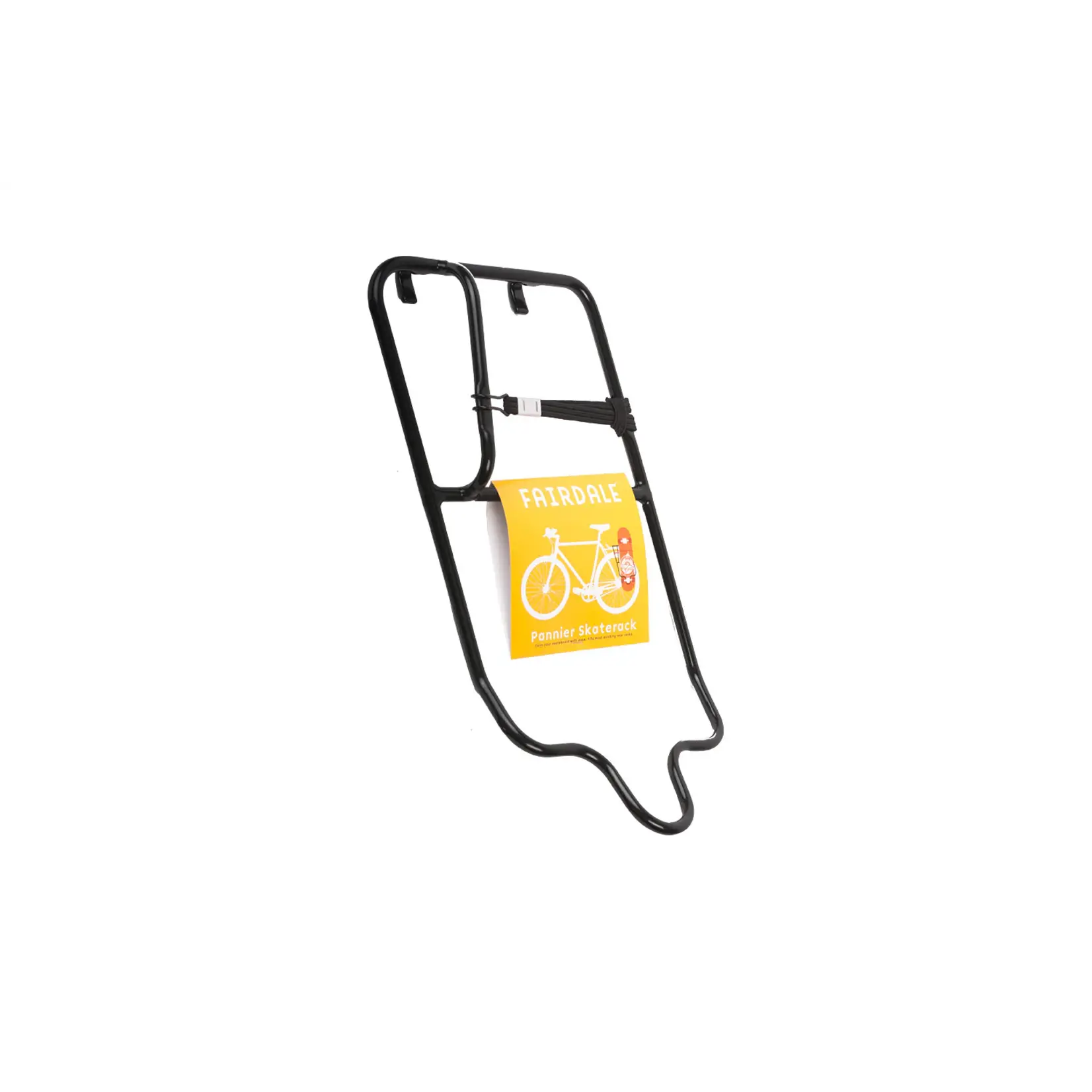 Fairdale Fairdale SkateRack Pannier Skateboard Rack Black