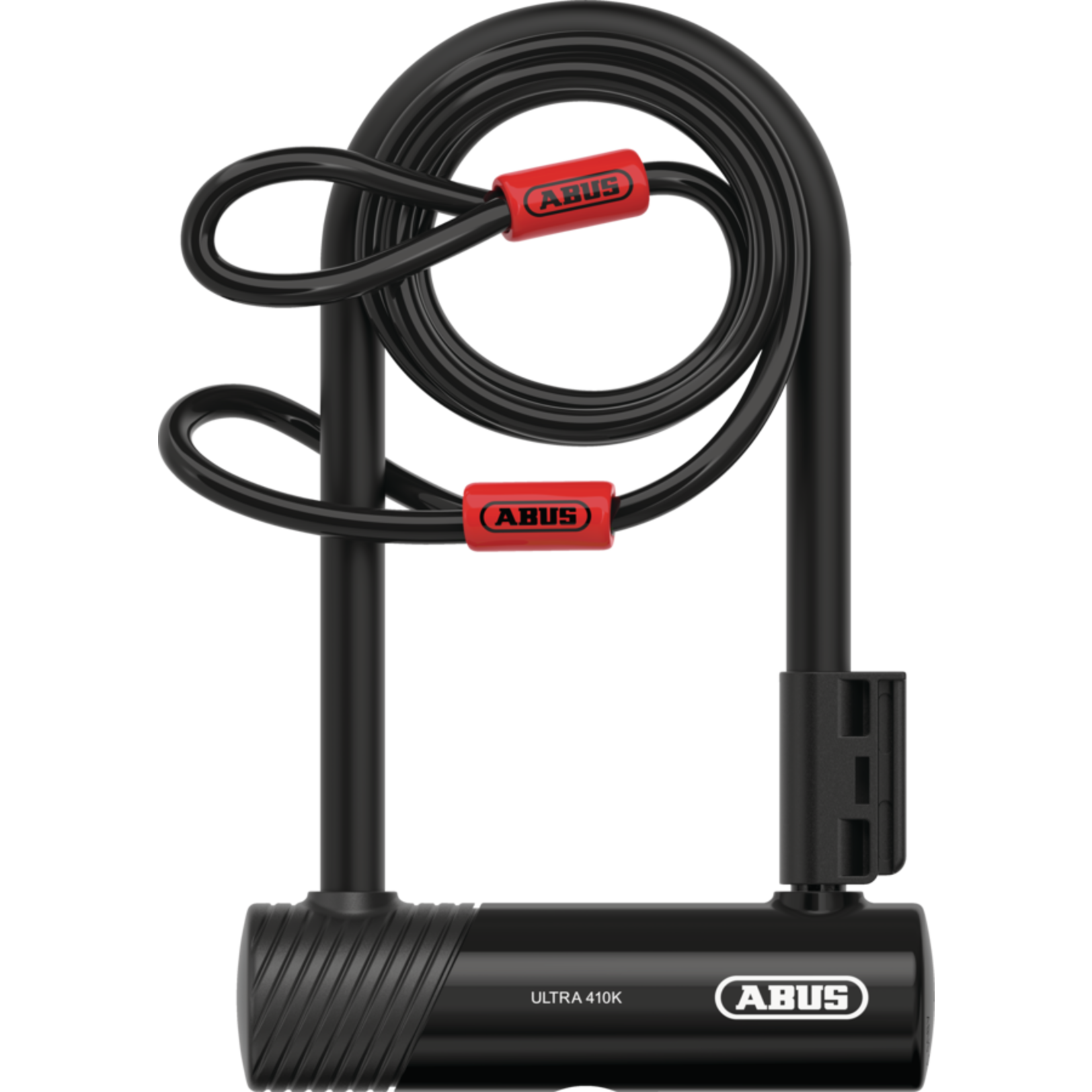 ABUS Ultra Mini 410K/150HB180 black + Bracket SH + Cobra cable 10/120