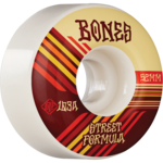 BONES STF V4 RETROS 52mm 103A White SKATE WHEELS