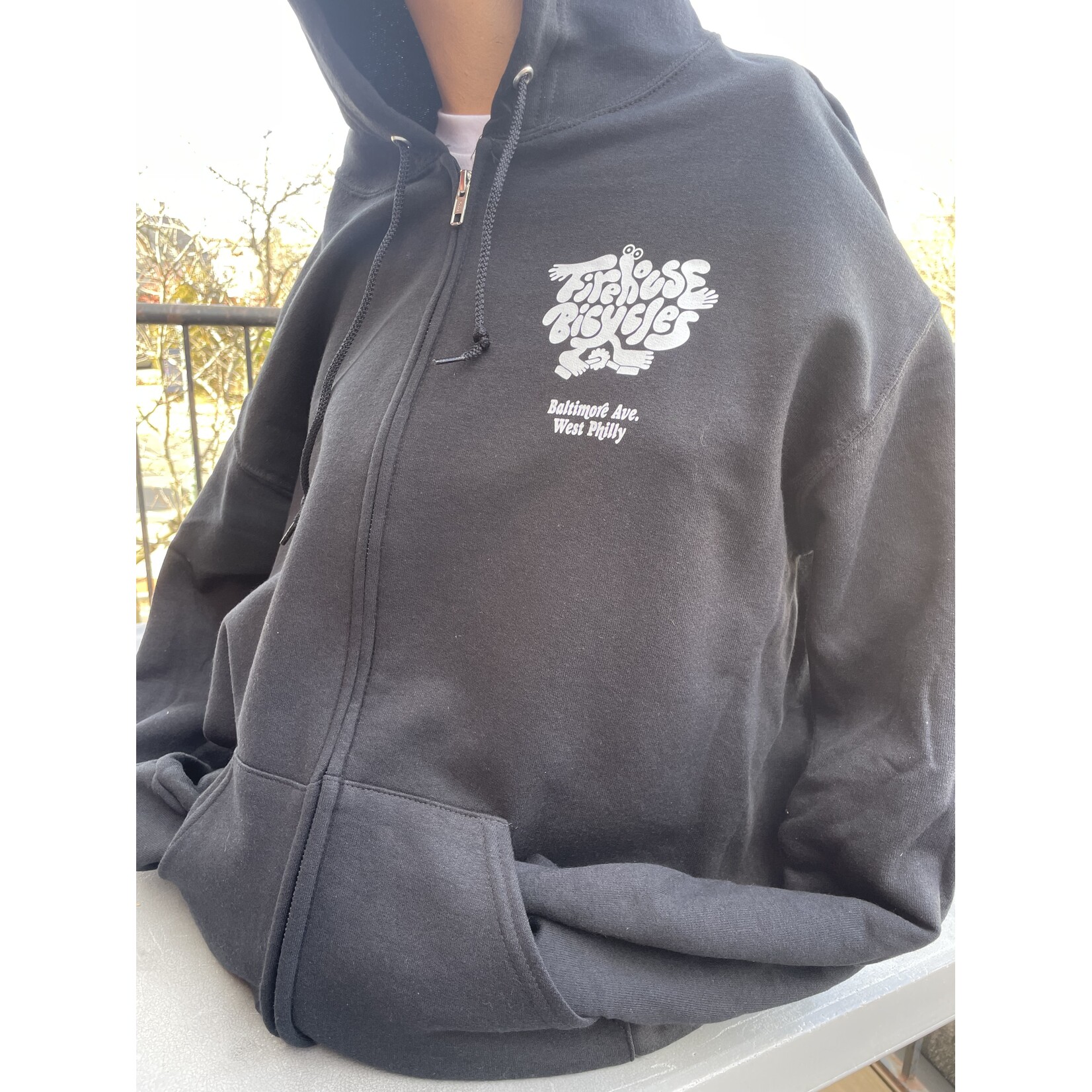 Firehouse Bicycles Slime Bike Full Zip Hoodie