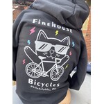 Firehouse Bicycles Electric Cat Full Zip Hoodie