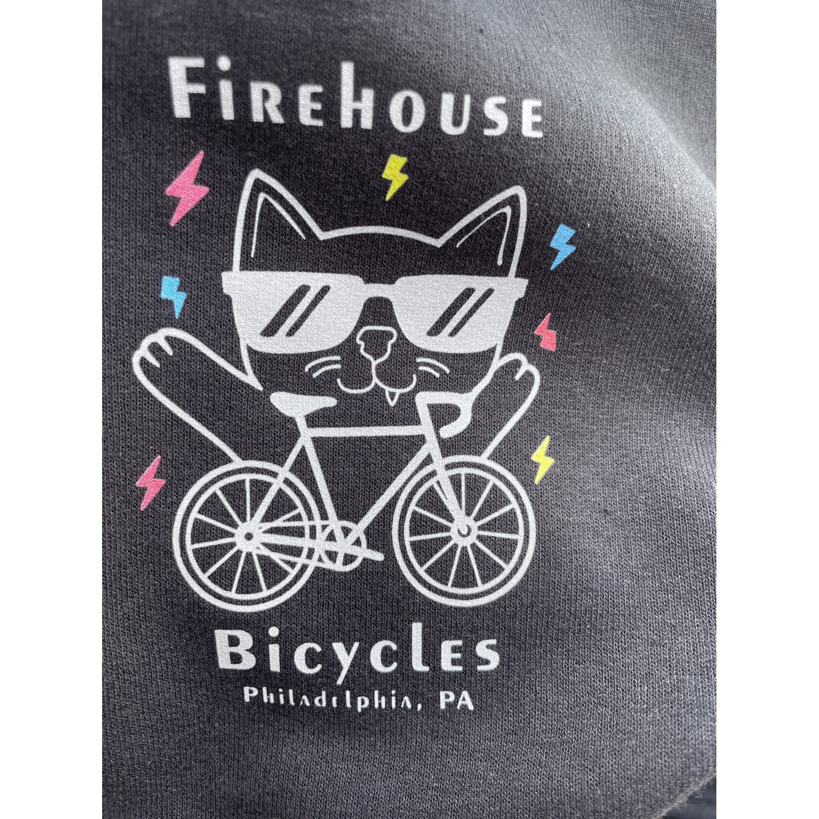 Firehouse Bicycles Electric Cat Full Zip Hoodie