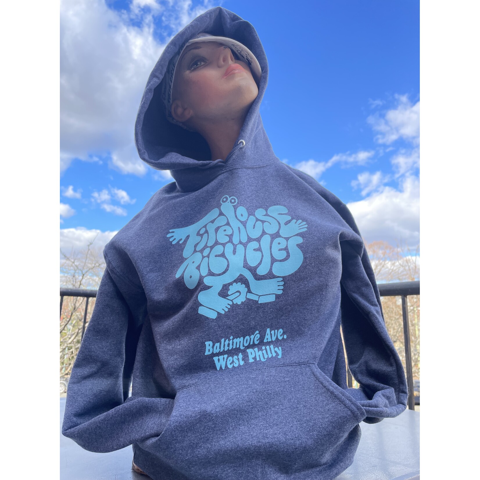 Firehouse Bicycles Slime Bike Pull Over Hoodie