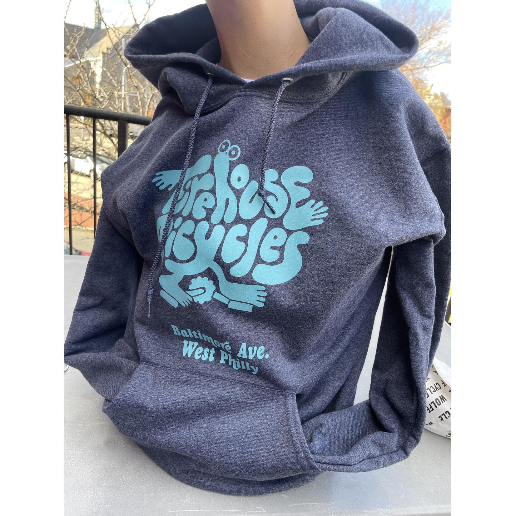 Firehouse Bicycles Slime Bike Pull Over Hoodie