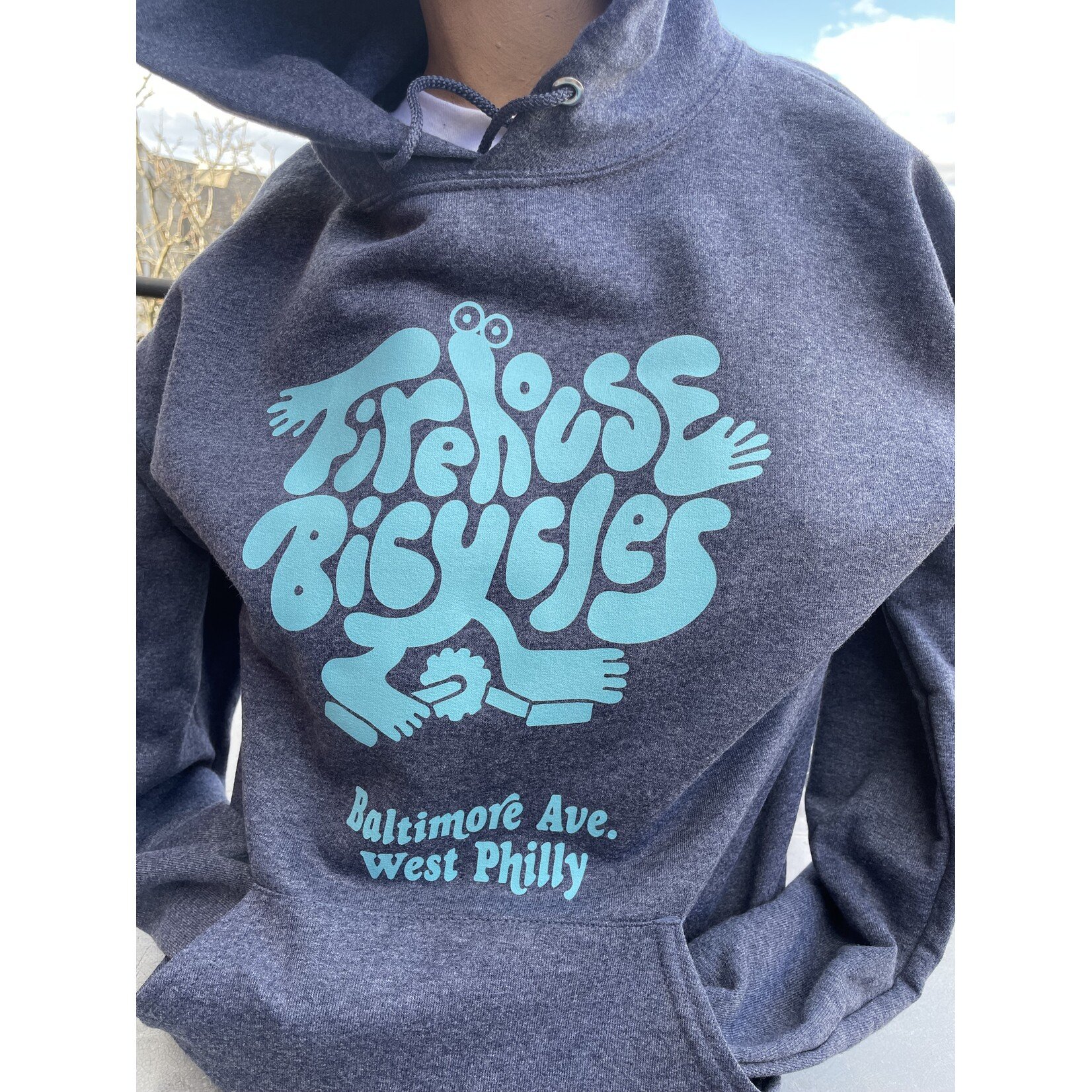 Firehouse Bicycles Slime Bike Pull Over Hoodie