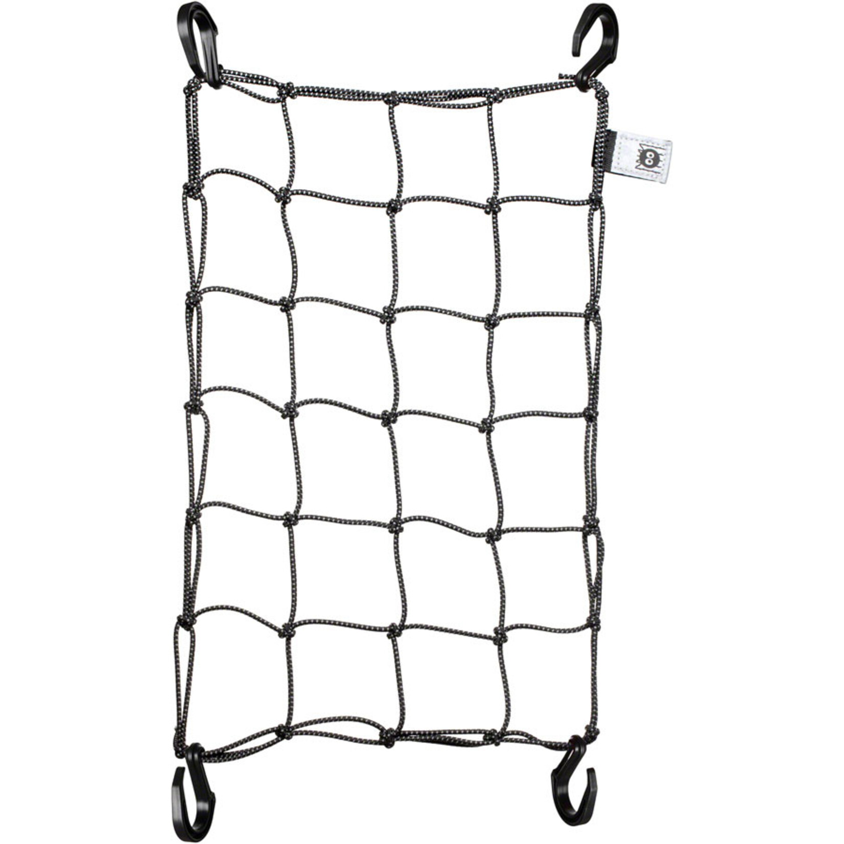 PORTLAND DESIGN WORKS Bungee Net PDW Cargo Web - Black / Reflective