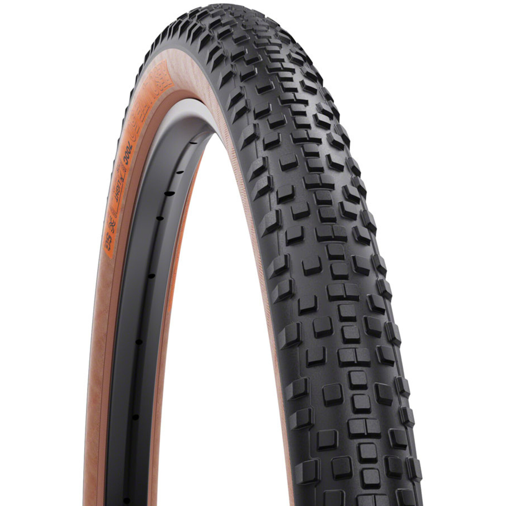 WTB WTB Resolute Tire - 700 x 50, TCS Tubeless, Folding, Black/Tan, Light/Fast Rolling, Dual DNA, SG2