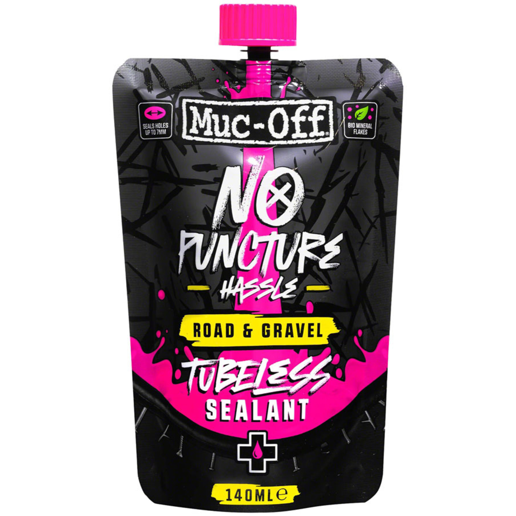 Muc-Off Muc-Off Road+Gravel Tubeless Tire Sealant - 140ml
