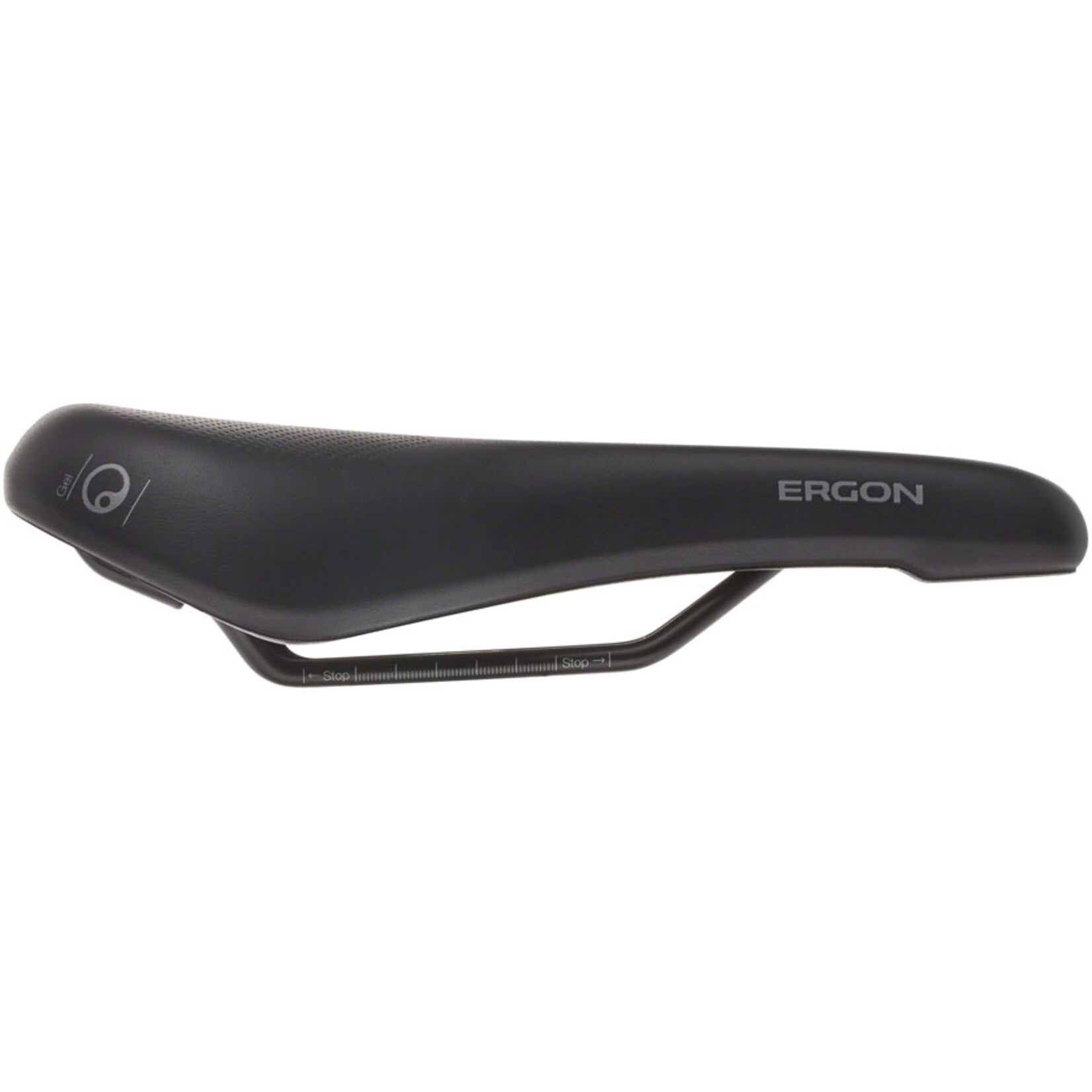Ergon Ergon ST Gel Saddle - Chromoly, Black, Women's, Small/Medium