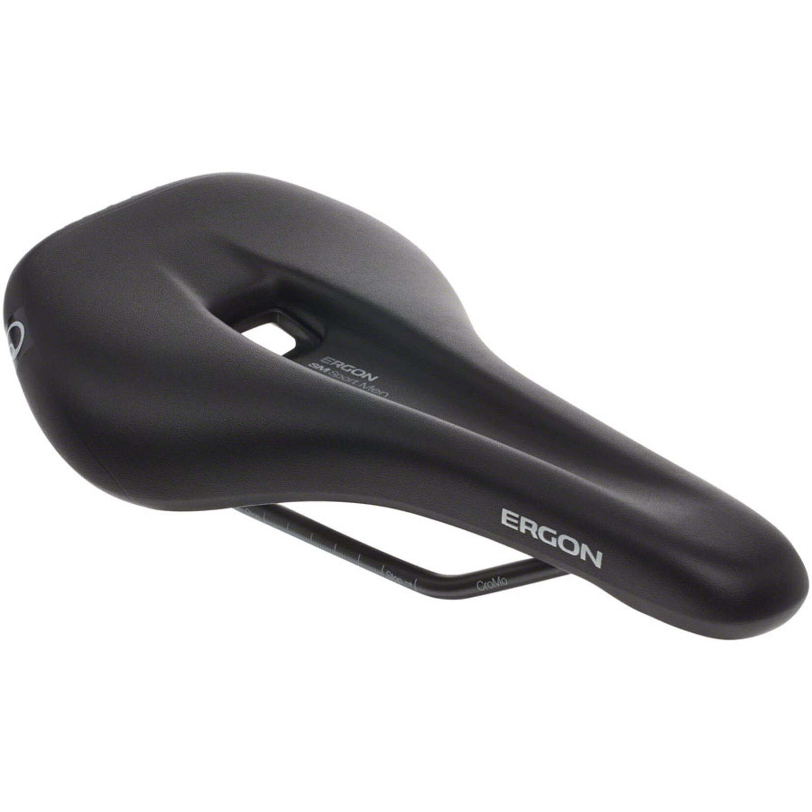Ergon Ergon SM Sport Saddle - Chromoly, Black, Men's, Small/Medium