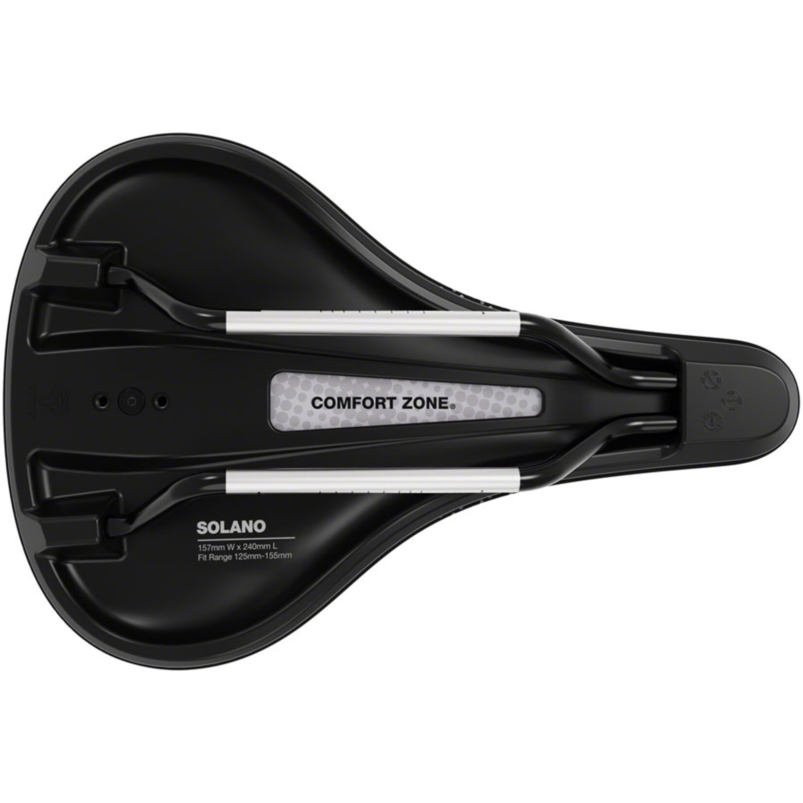 WTB WTB Solano Saddle - Chromoly, Black, Wide, Fusion Form