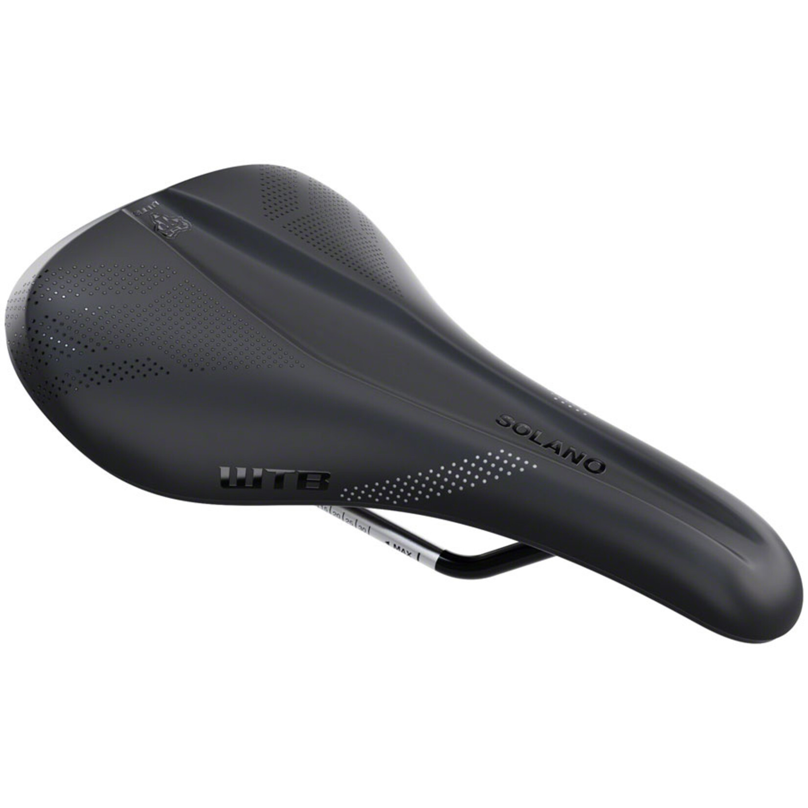 WTB WTB Solano Saddle - Chromoly, Black, Medium, Fusion Form