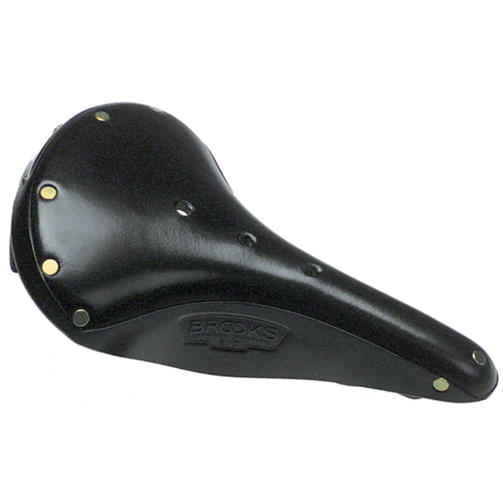 Brooks Brooks B17 S Short Saddle Black with black steel rails
