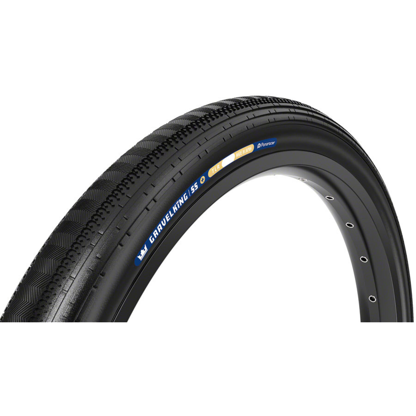 panaracer Panaracer GravelKing SS Plus Tire - 700 x 35, Tubeless, Folding, Black