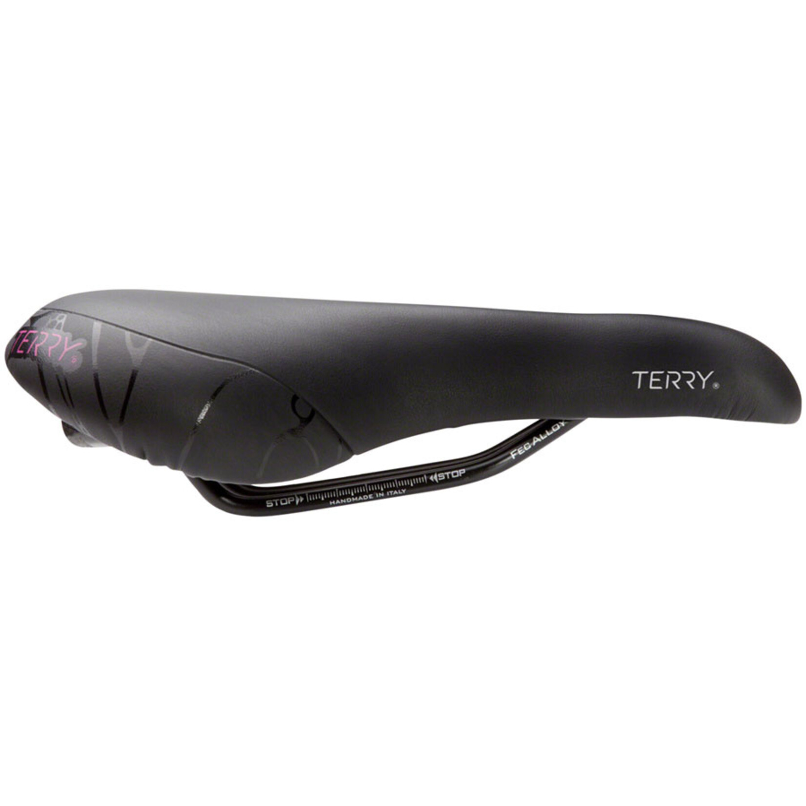 Terry Terry Butterfly Chromoly Saddle - Chromoly, Black, Women's
