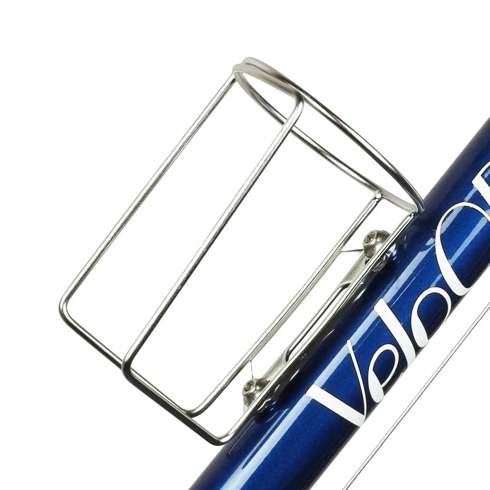 velo orange Velo Orange Retro Water Bottle Cage without Tab: Polish Stainless