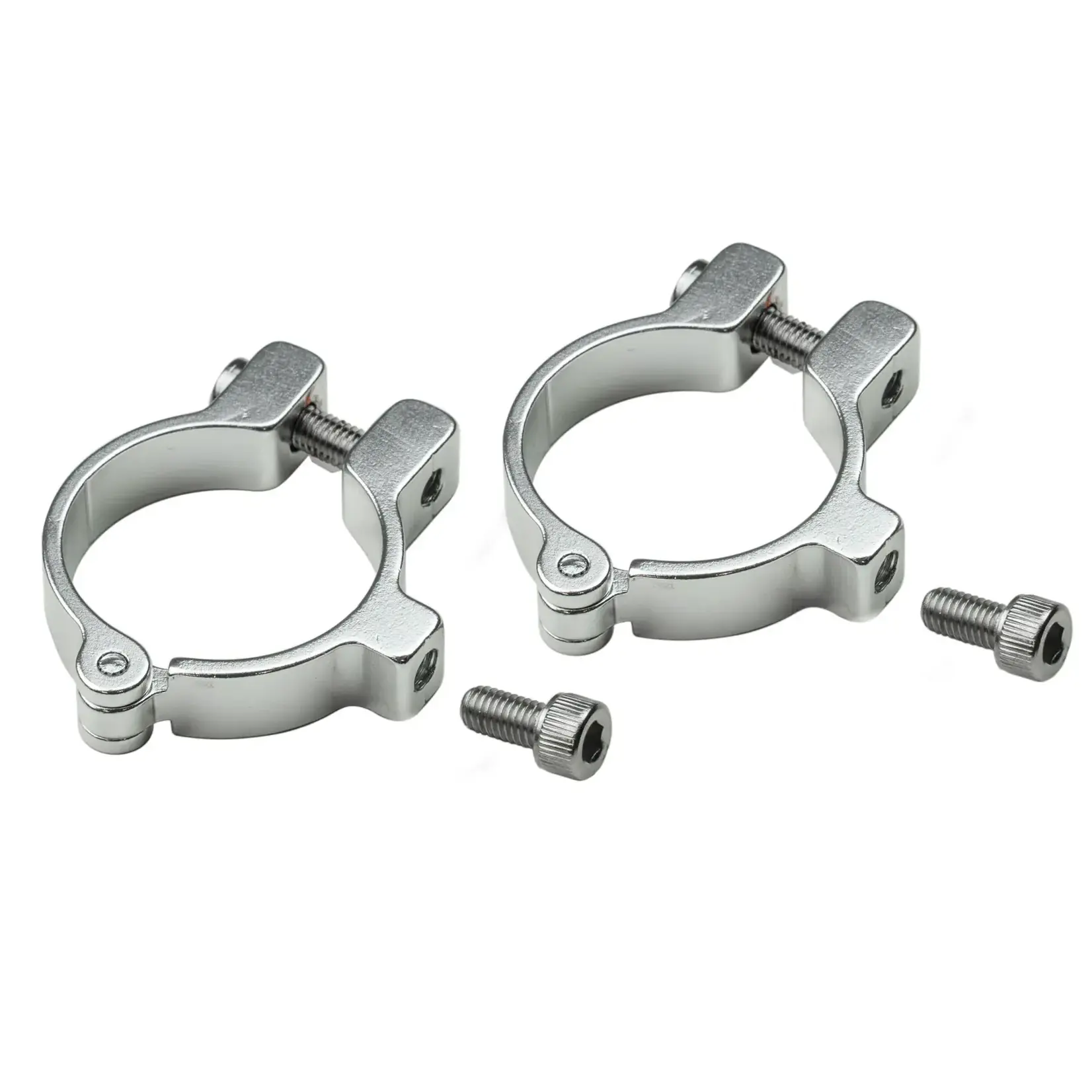 velo orange Velo Orange Hinged Water Bottle Cage Clamps - 28.6mm, Silver