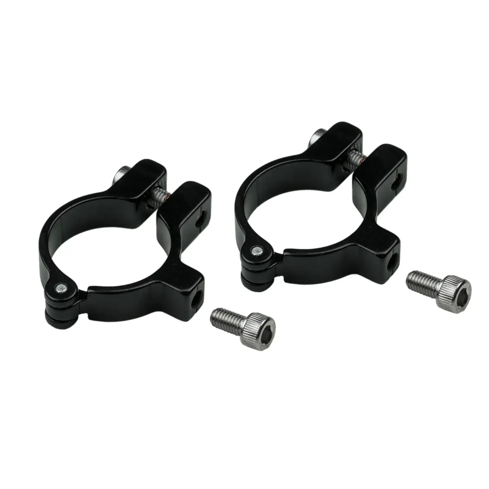velo orange Velo Orange Hinged Water Bottle Cage Clamps - 28.6mm, Black