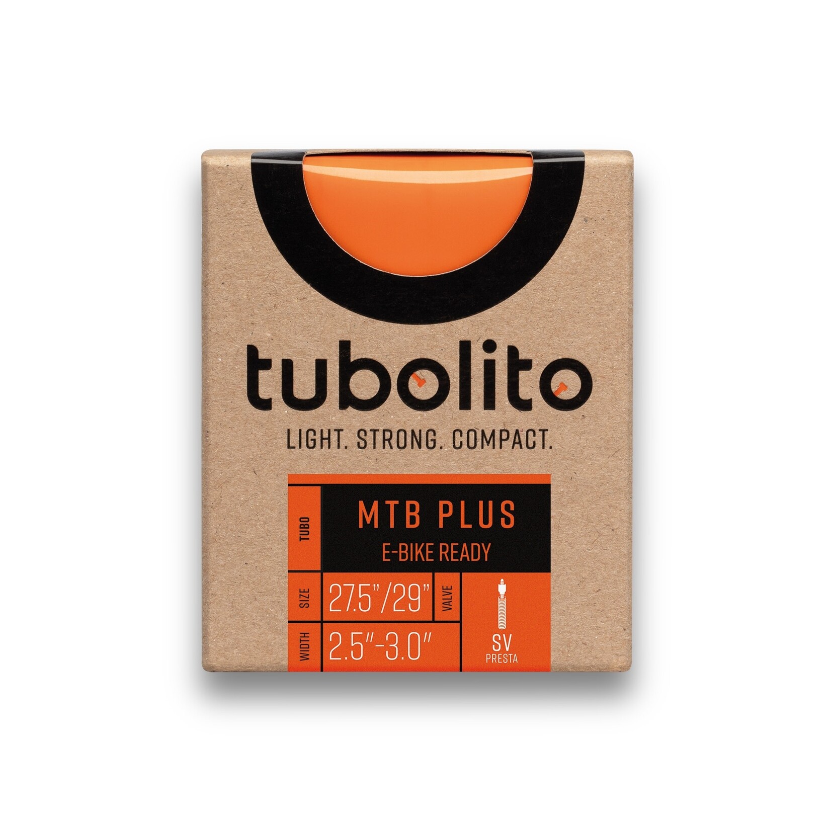 tubolito Tubolito Tubo MTB Plus Tube - 27.5/29 x 2.5-3,0", Presta Valve, Orange