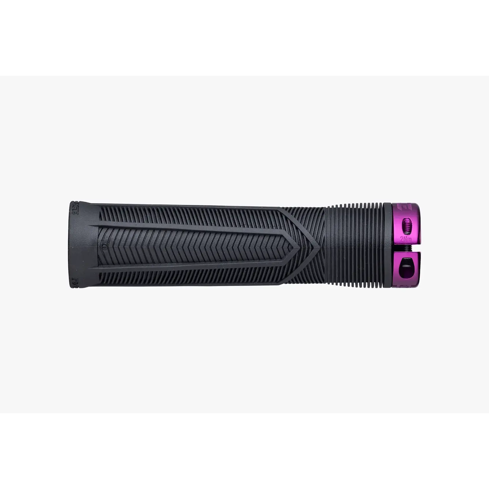 RaceFace RaceFace Chester Grips - Lock-On, Black/Purple, 31mm