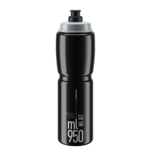 Elite Elite Jet Water Bottle - 950ml, Black/Gray