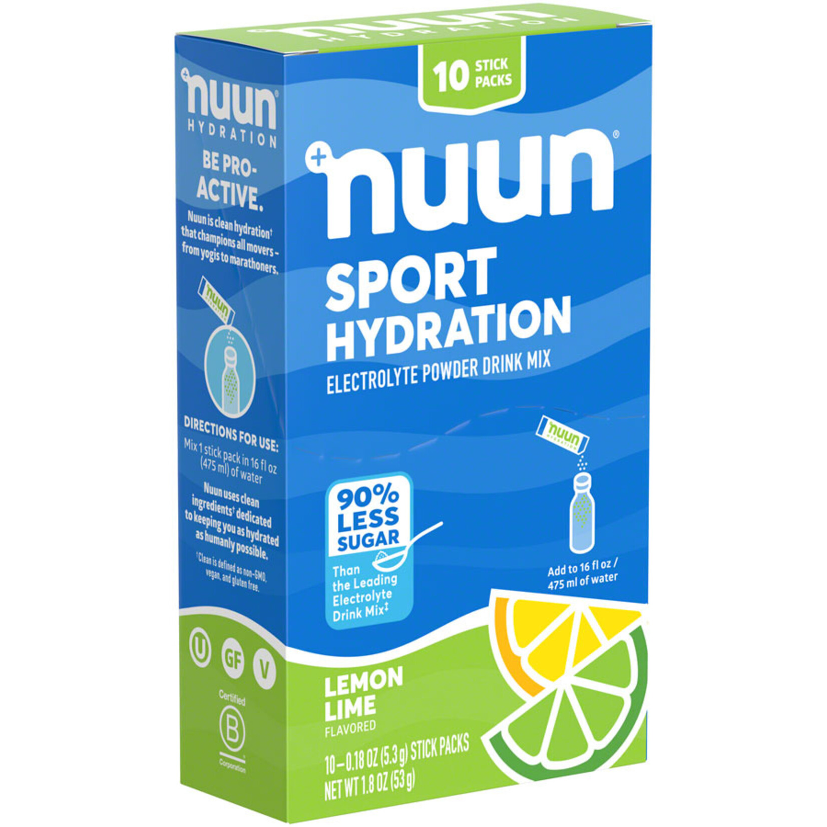 nuun Nuun Sport Hydration Tablets: Lemon Lime,  single