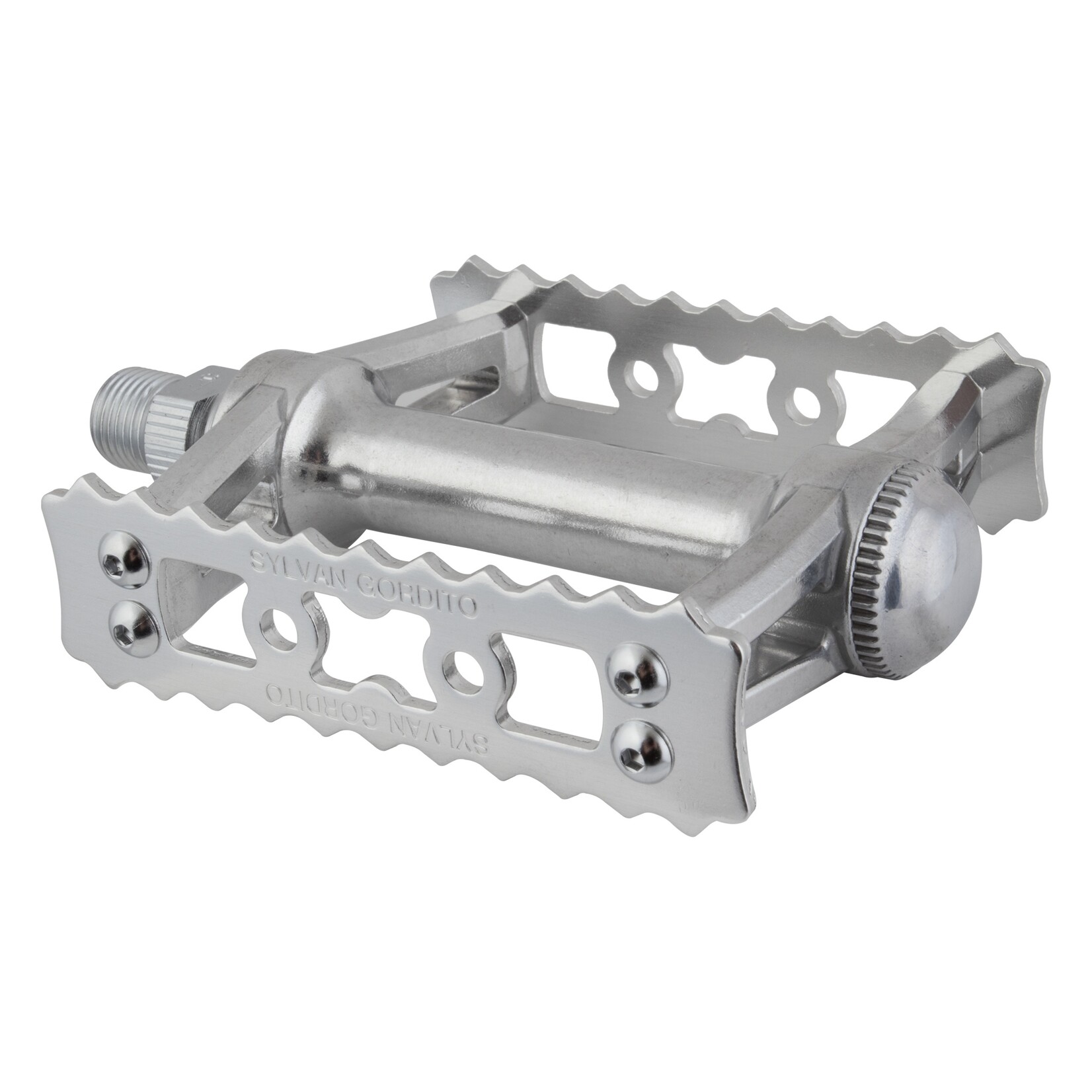 MKS MKS Sylvan Gordito Pedals Alloy 9/16" Silver - Crust Bikes Collab