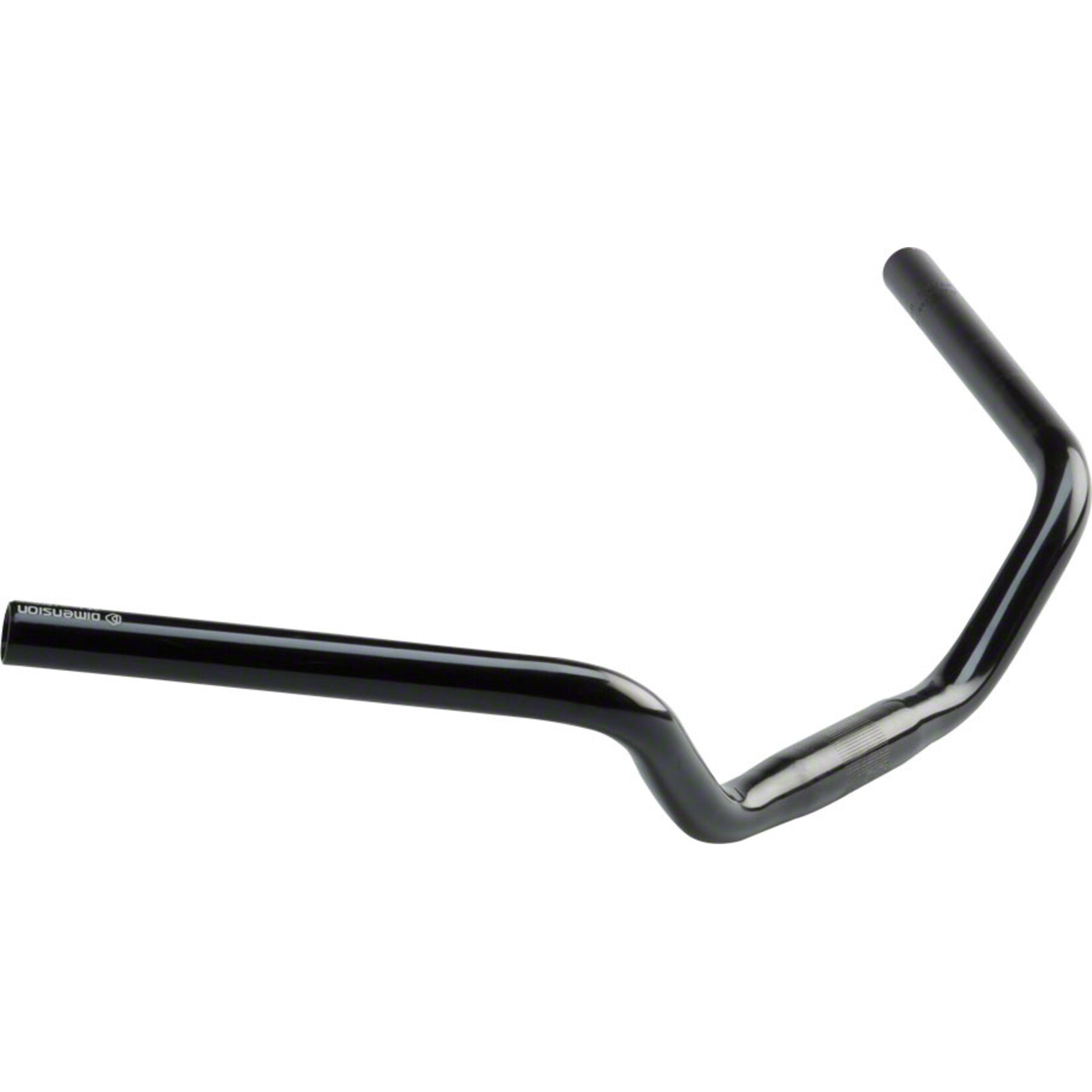 MSW MSW 25.4 Urban Cruiser Bar, 600mm Wide, 70mm Rise, 50 degree Sweep, Black