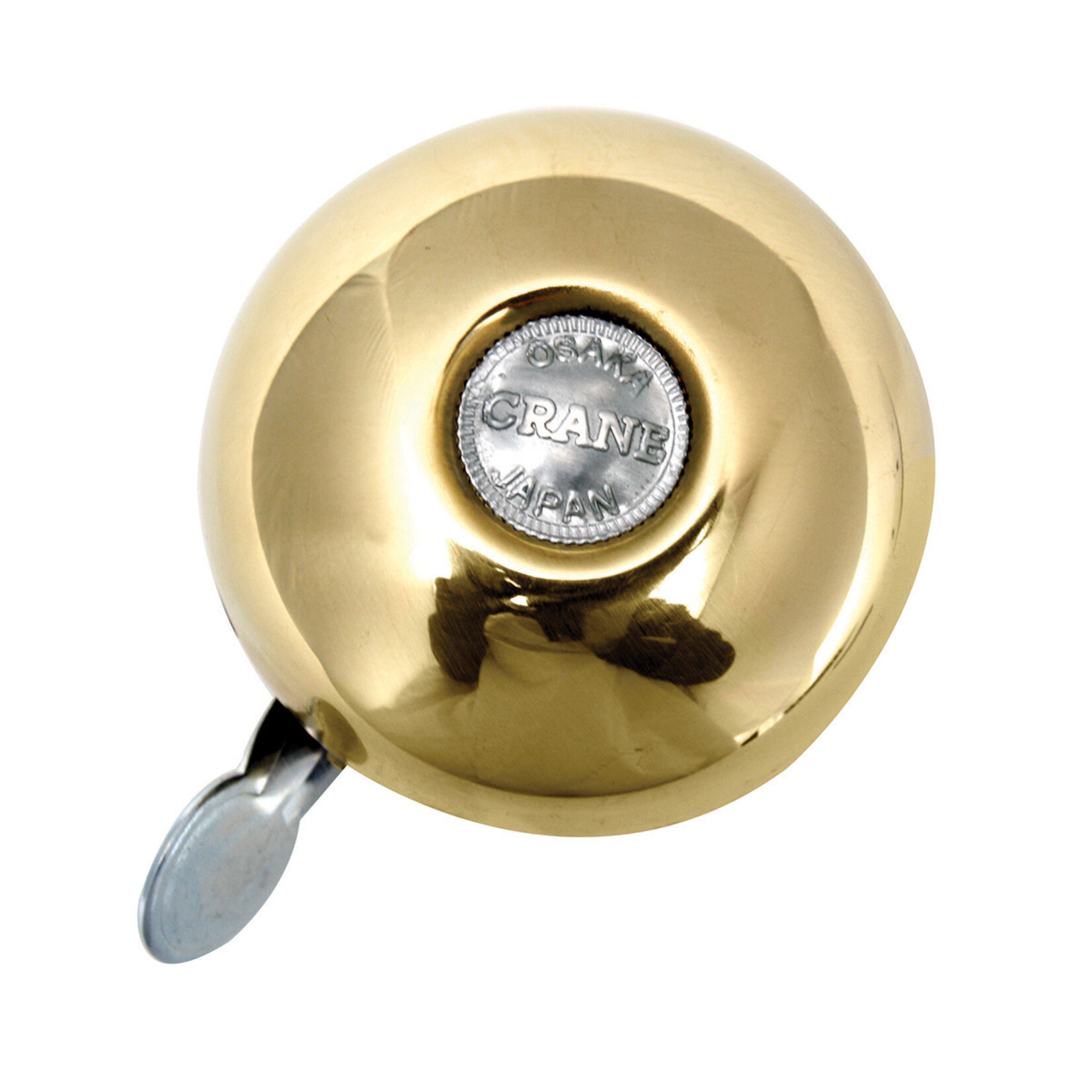 CRANE Crane Bell Riten II Rotary Bell (100% Solid Brass) Universal Clamp