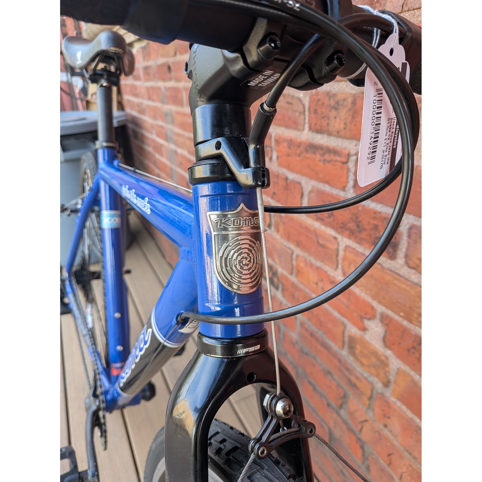 Used Kona Jake the Snake CX Bike Blue 51.5cm ETT (#10170)
