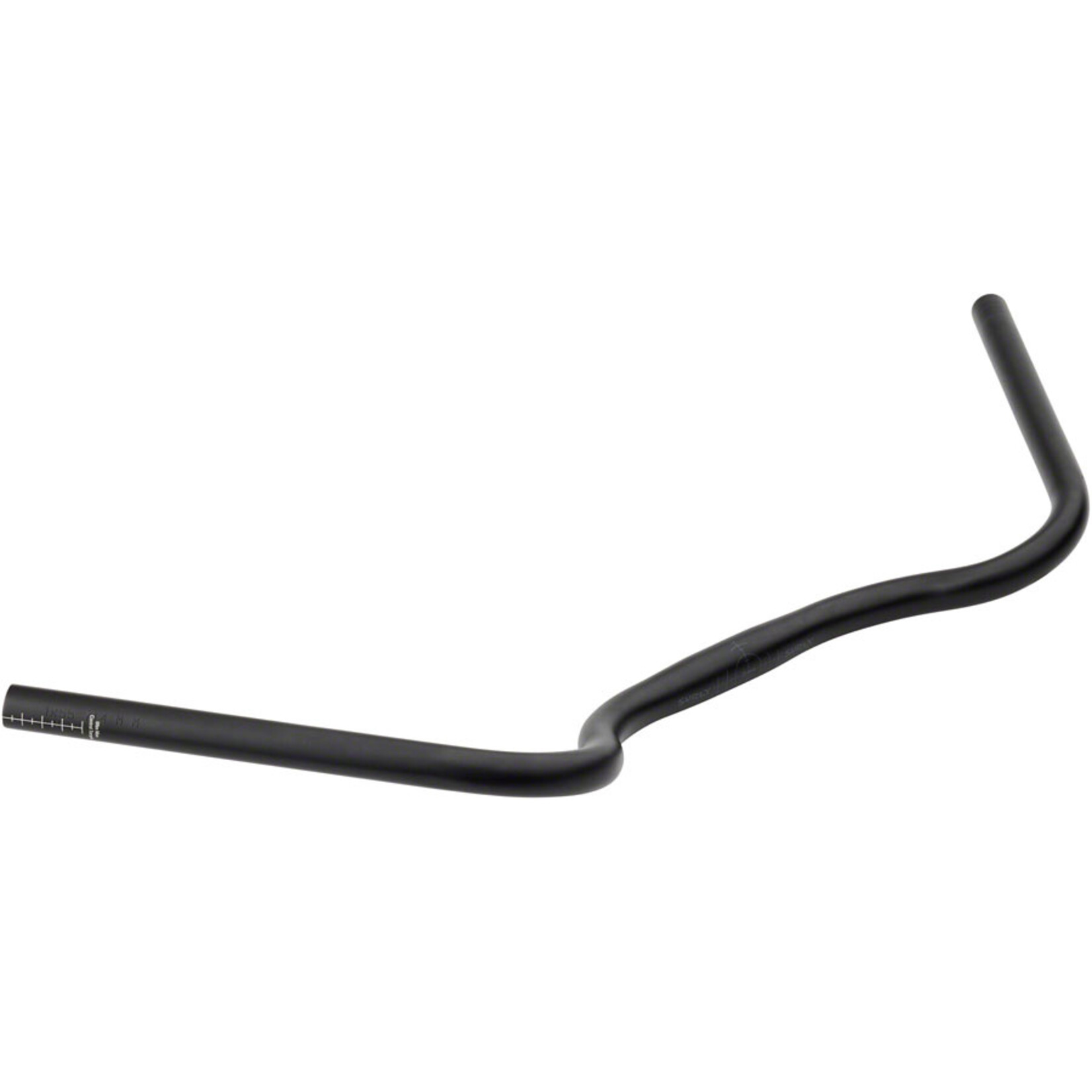 Surly Surly Open Bar 2.0 Handlebar - 25.4mm Clamp, 714mm Width, 40mm Rise, Aluminum, Black