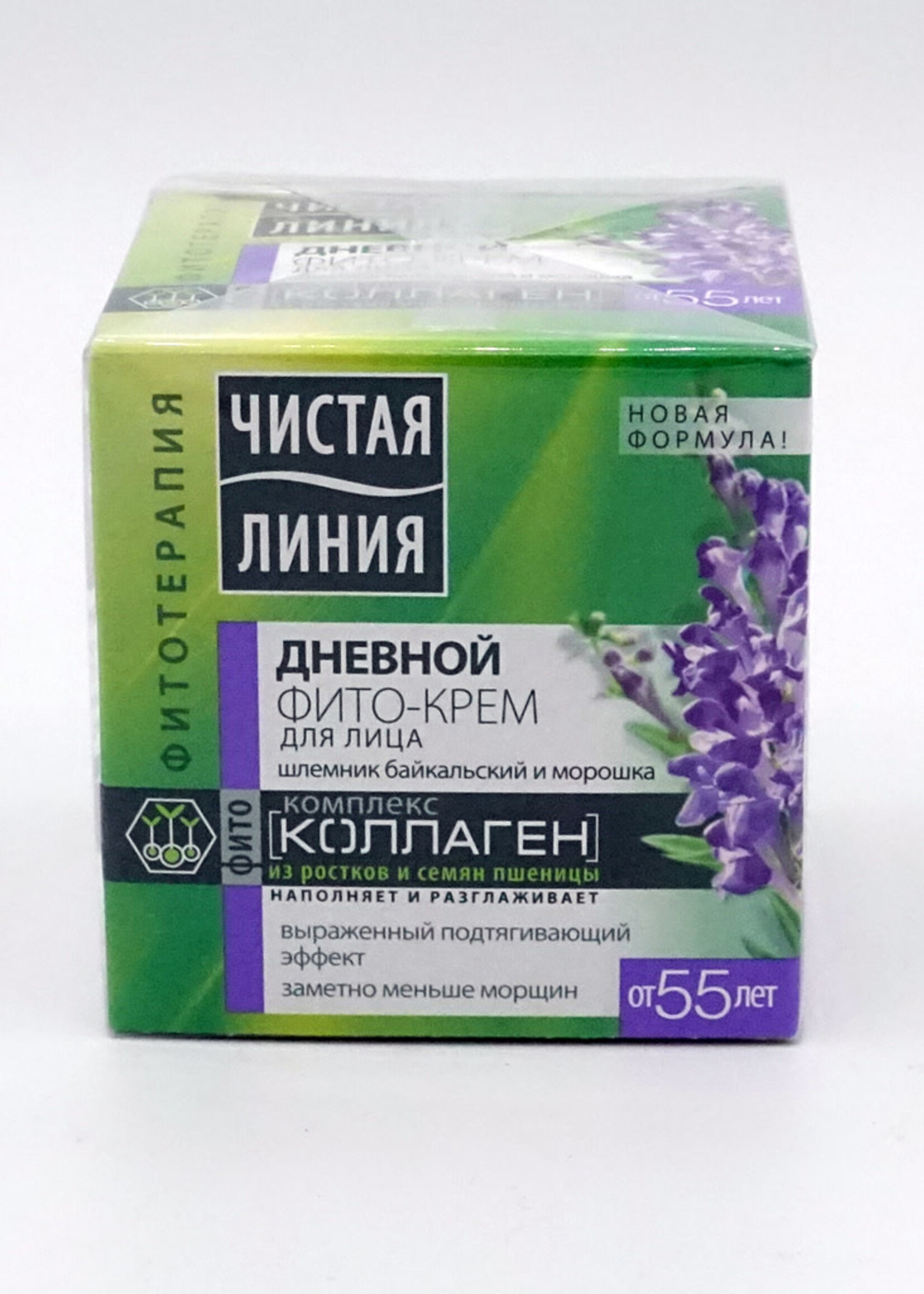 Чистая Линия Чистая Линия, Дневой Фито Крем 55+