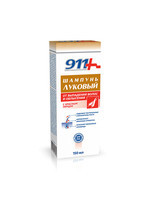 911 911, Шампунь Луковый от Выпадения Волос и Облысения с Красным Перцем