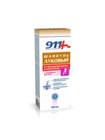911 Onion Shampoo for Hair Loss and Baldness with Burdock Oil, 150ml