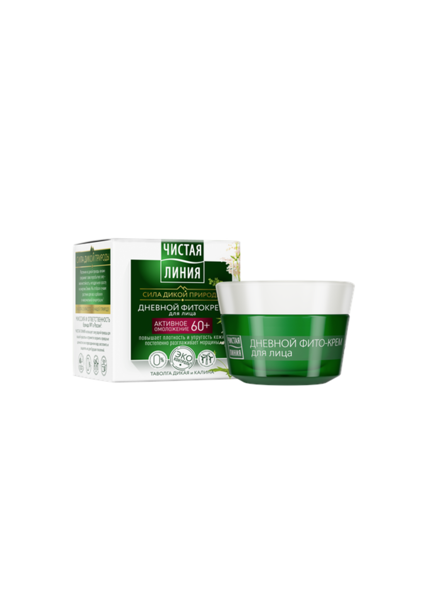 Чистая Линия Clean Line, Day Phyto Cream 60+