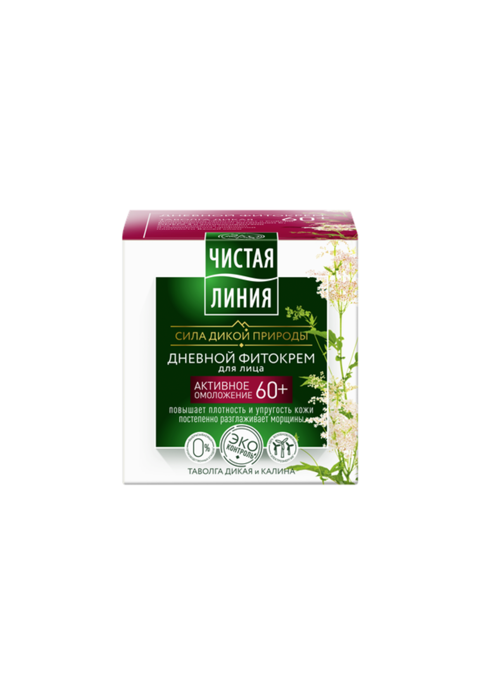 Чистая Линия Clean Line, Day Phyto Cream 60+