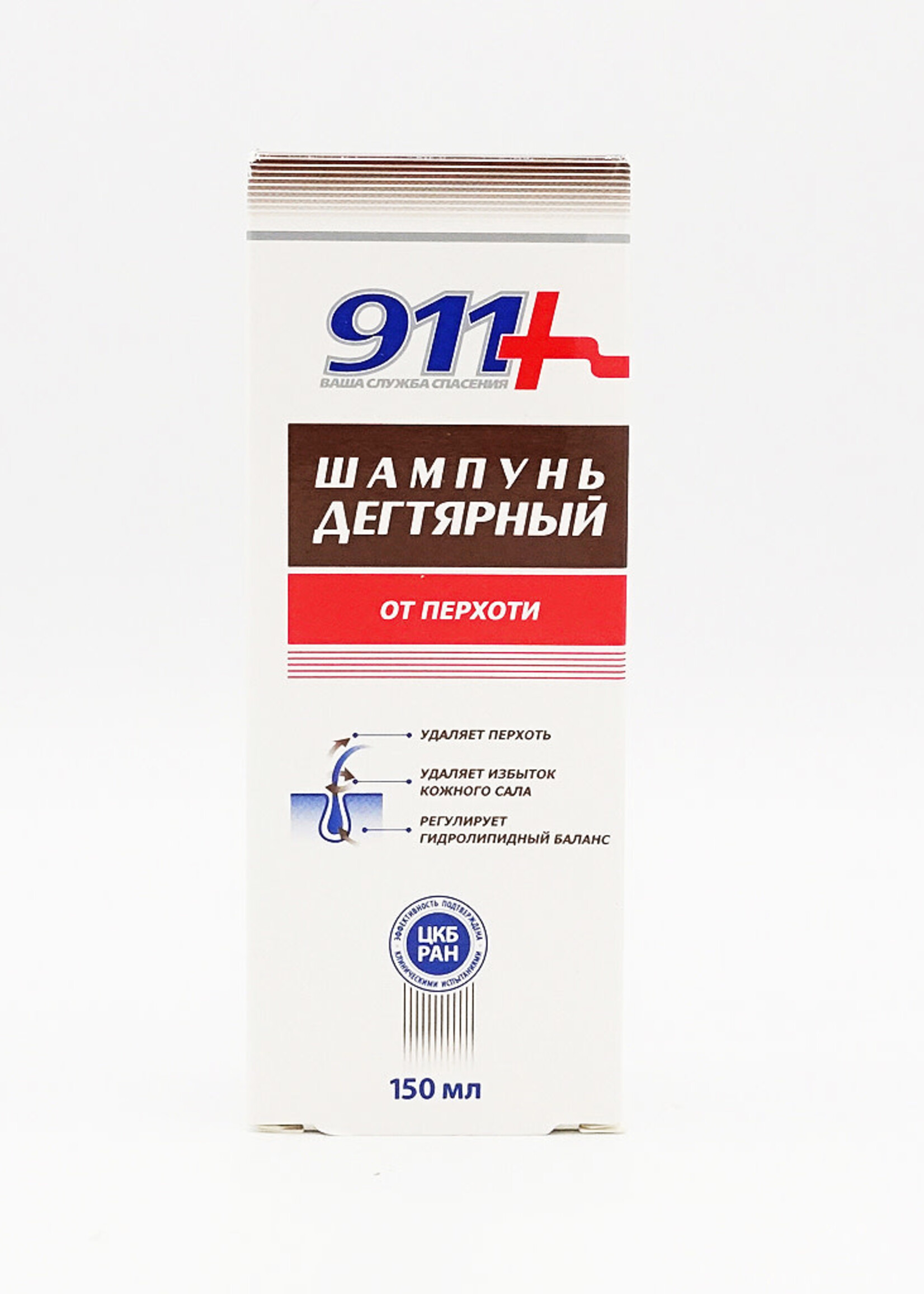 911 911, Шампунь Дегтярный от Перхоти, 150мл