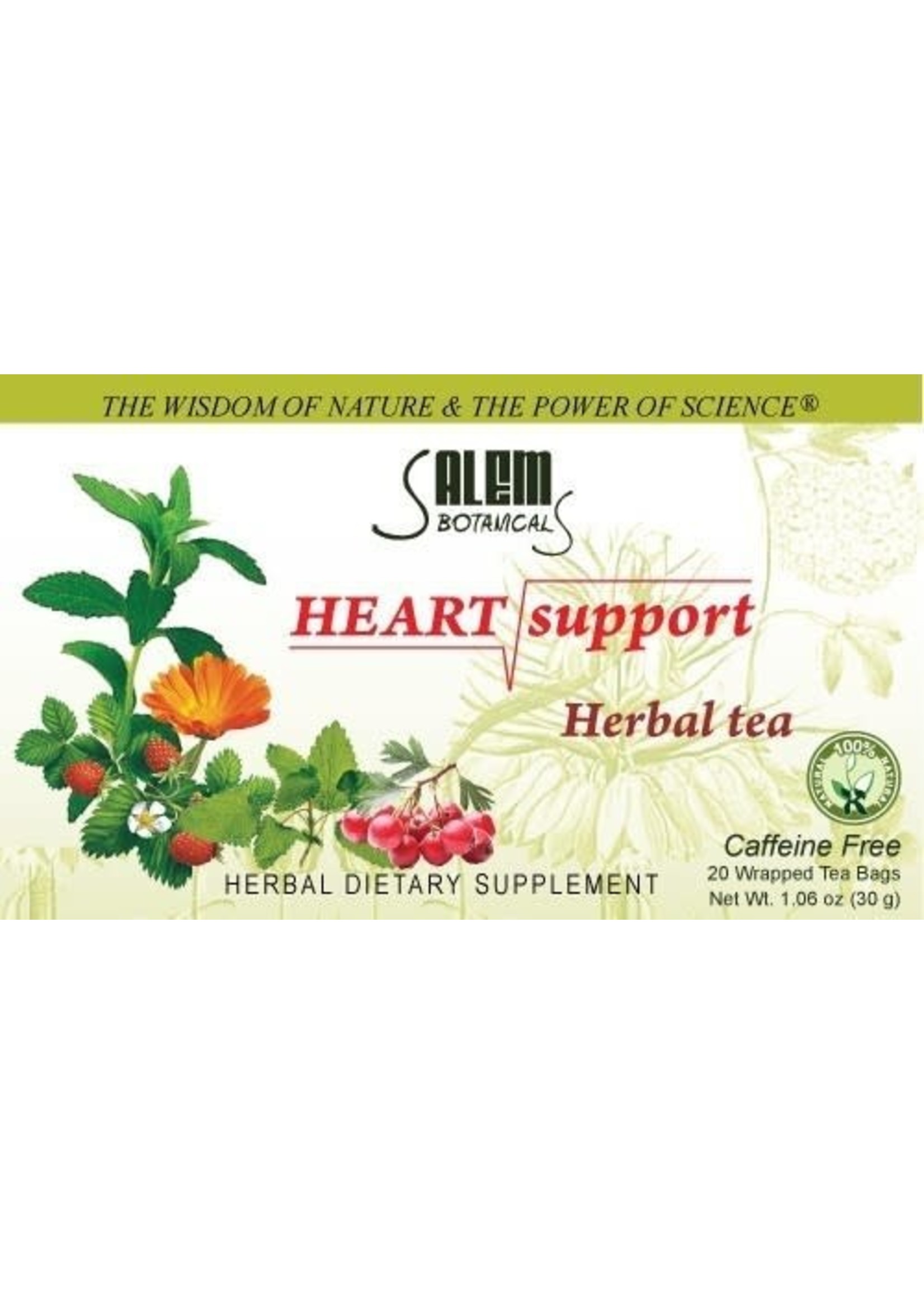 Salem Botanical Herbal Tea, Heart Support