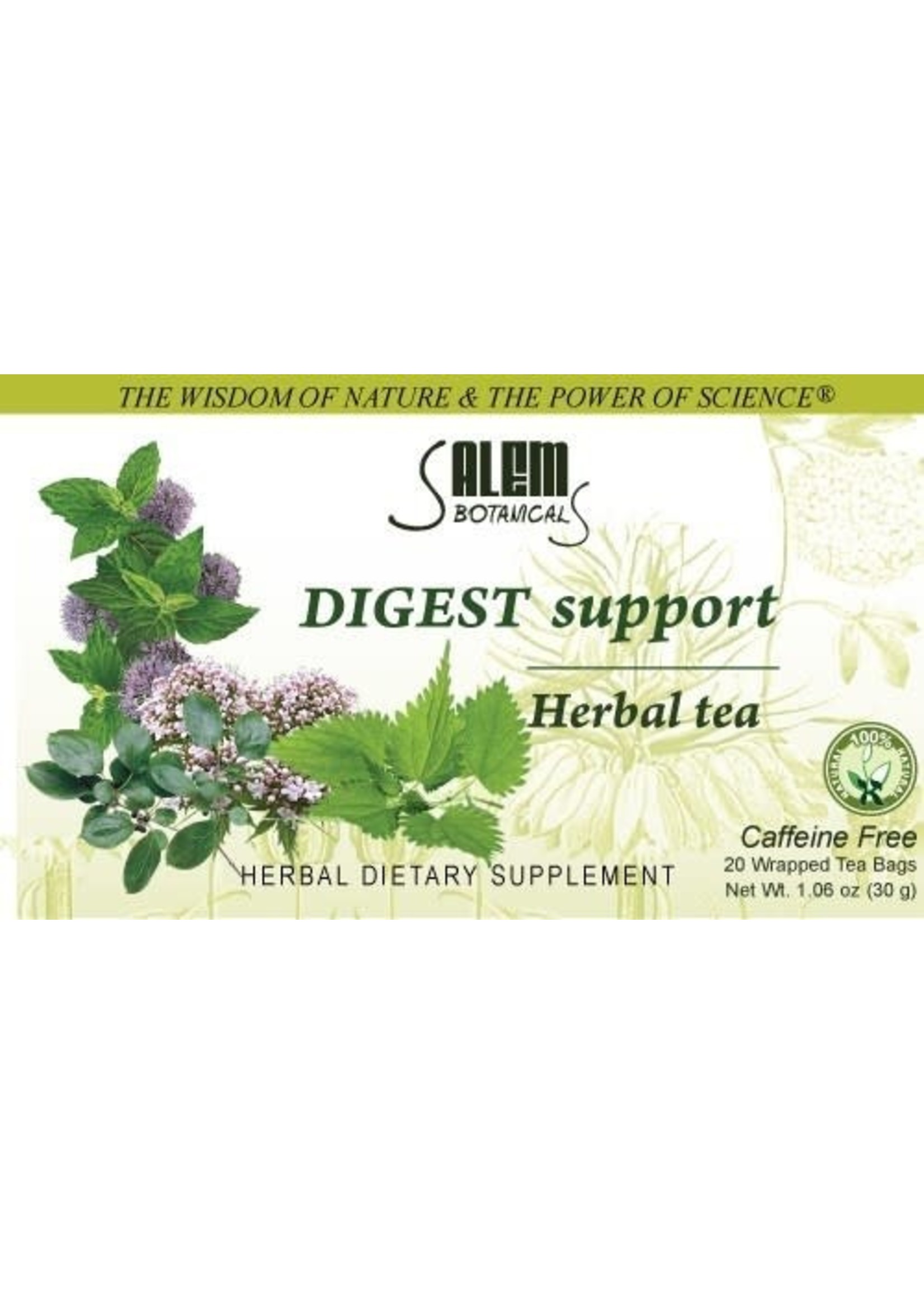 Salem Botanical Herbal Tea, Digest Support