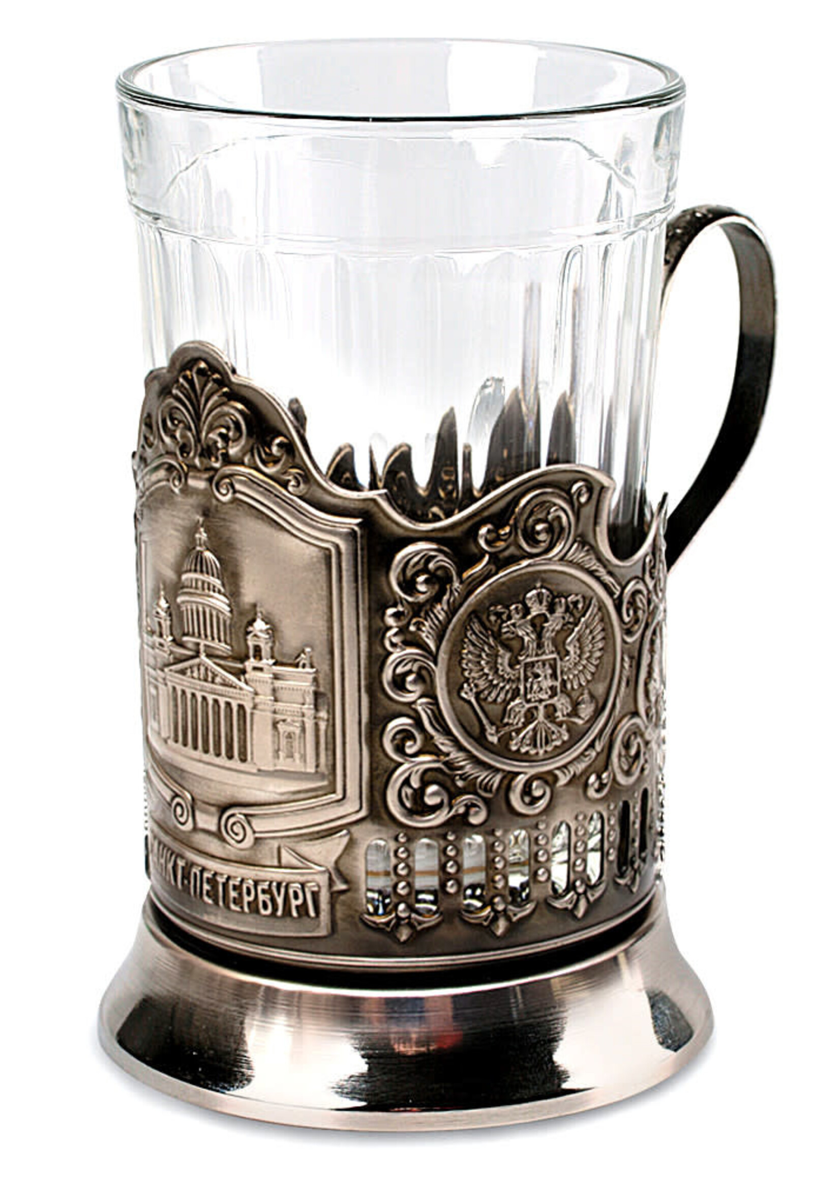 Faceted Glass for Russian Glass Holder