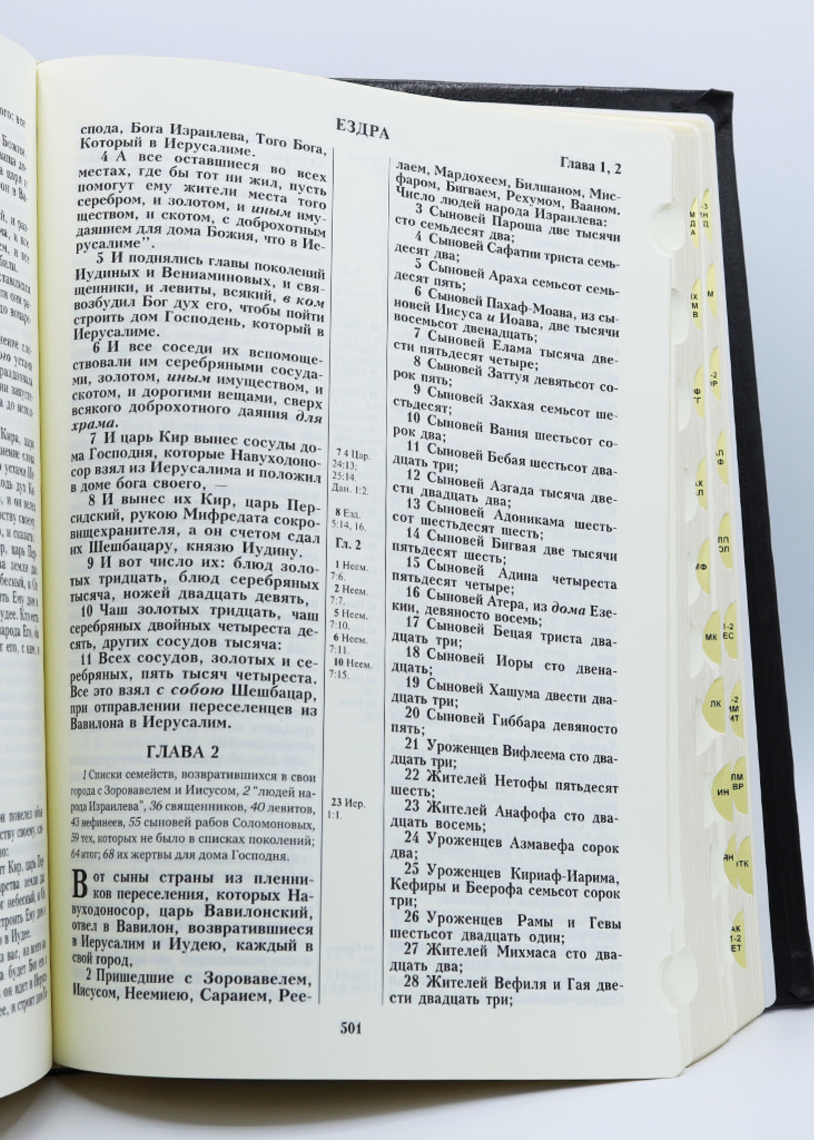 Библия, Каноническая, Настольная с Индексом,