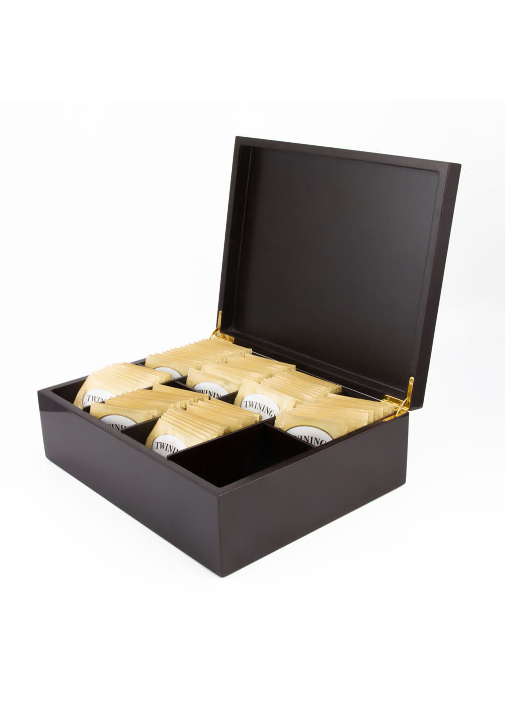 Tea Box, Large Dark - Шкатулка для Чайных Пакетов
