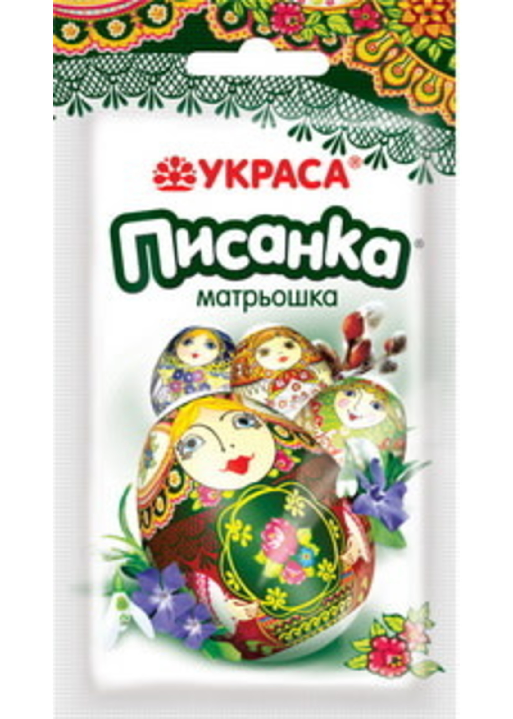 SALE: Украса Писанка, Матрешка