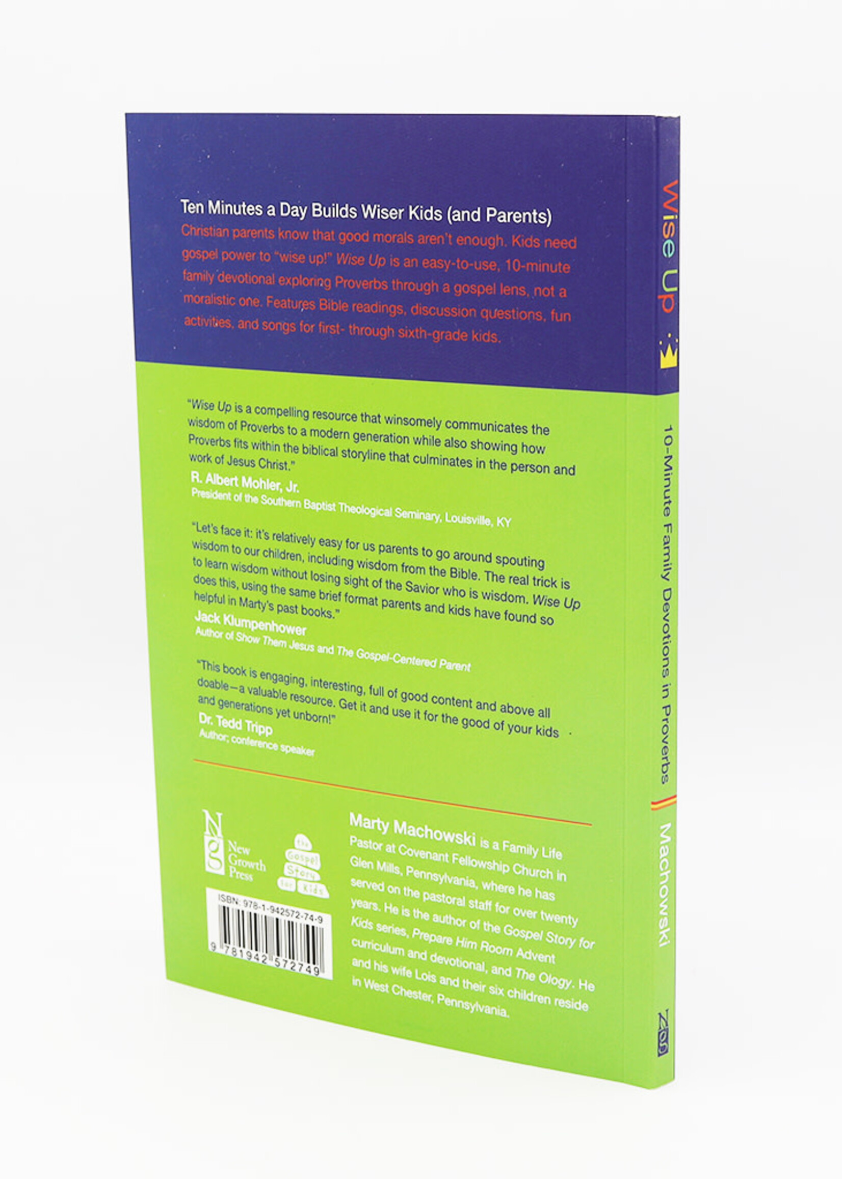 Wise Up, 10 Minute Family Devotions in Proverbs, Machowski